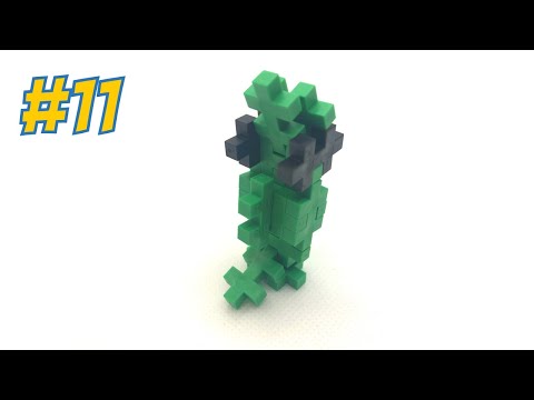 Plus-Plus: Metapod (Pokemon) Instructions